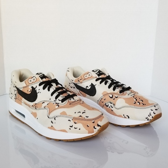 Nike Air Max 1 Premium Camo 875844-204 Running 12 - Picture 2 of 8